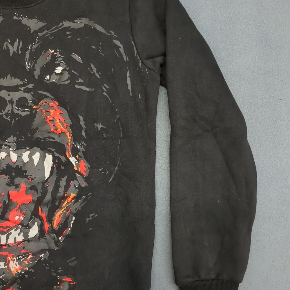Givenchy Black Rottweiler Crew Neck Pullover Sweatshirt Size Medium - Picture 6 of 15